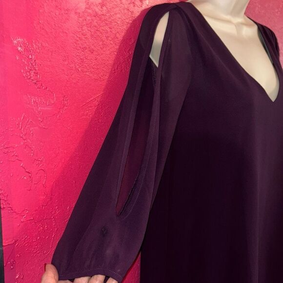 Lulu’s Shifting Dears Plum Purple Long sleeve dress Sz XS. - Picture 8 of 16